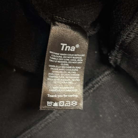 Aritzia TNA Women’s Oversized Cozy Fleece Sweater Size 2 - Picture 3 of 6